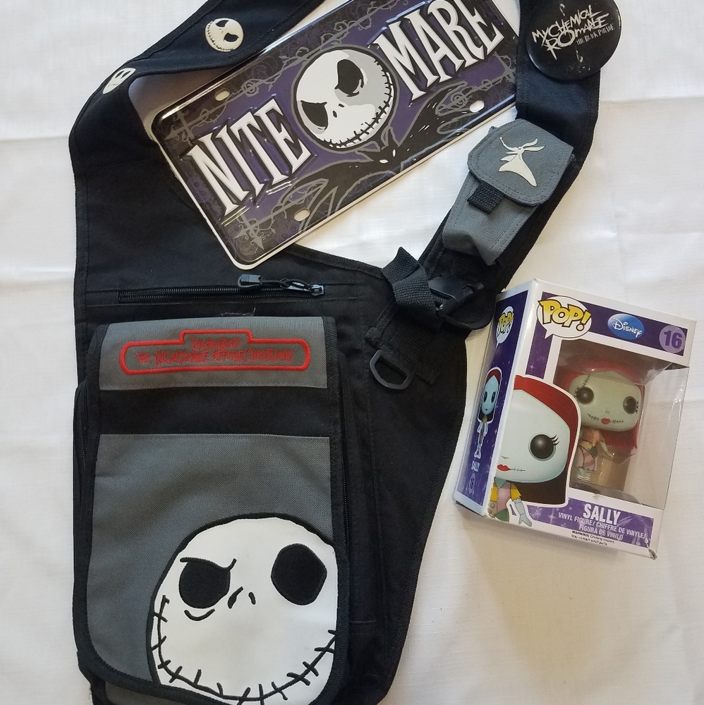 Disney Nightmare before Christmas side bag lot